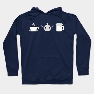Things To Do List - Coffee, Yoga and Beer lover Hoodie